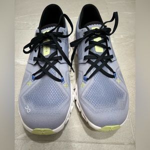 On Women's Cloud X 3 Running Shoes Nimbus and White 9.5 WORN ONCE